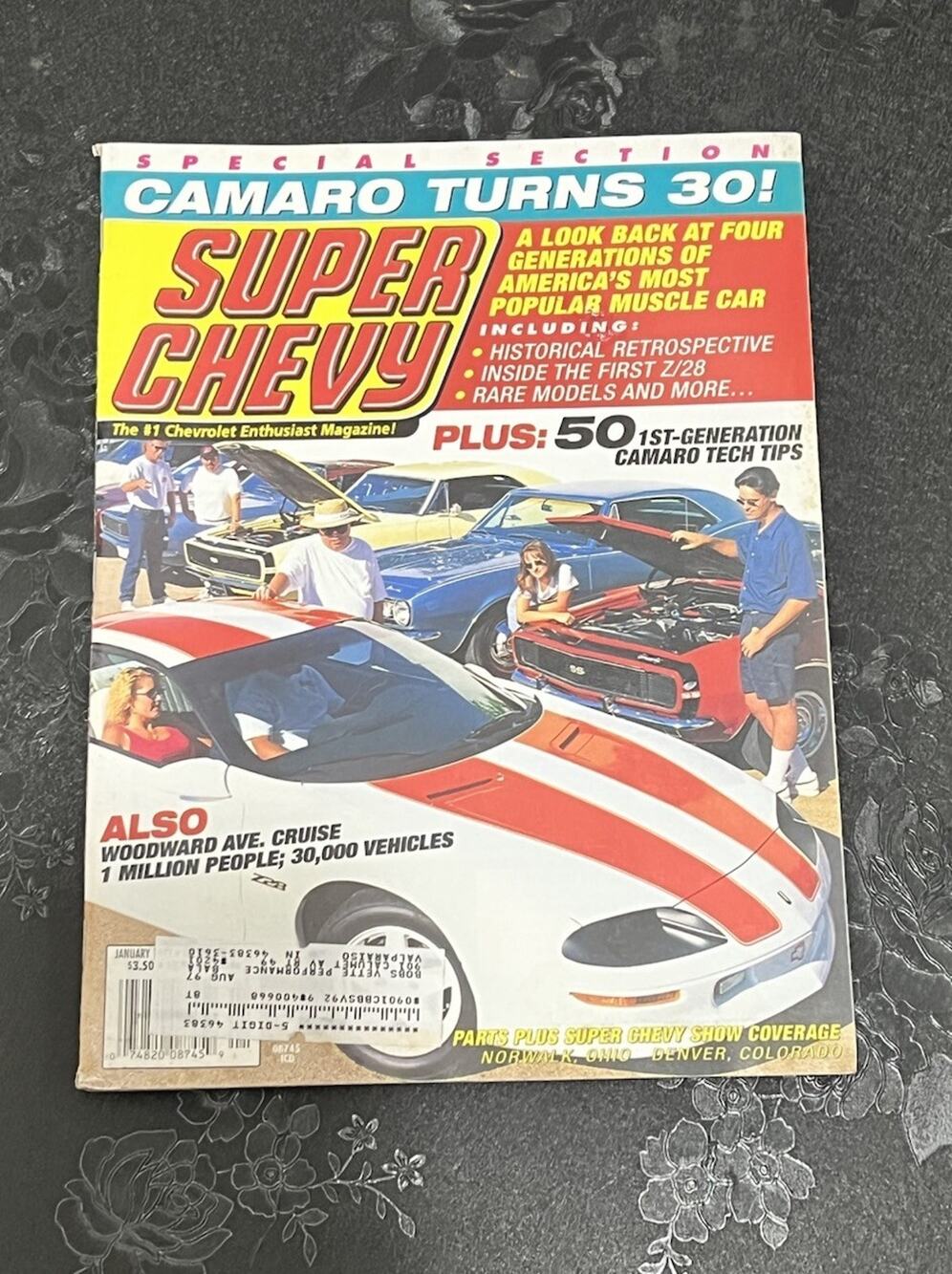 Super Chevy Magazine Jan 1997 Camaro